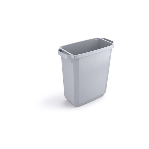 DURABLE 6050 Abfallbehälter Durabin 60 Liter grau (1800496050)