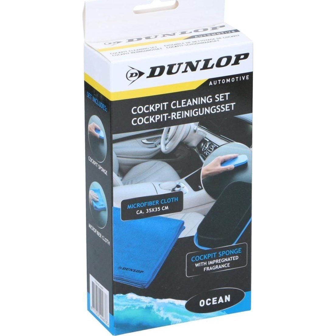 SADA NA ČISTENIE KOKPITU UTIERKA HUBKA DUNLOP OCEAN