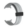 Cellect Samsung Galaxy Watch Ultra 24mm mágneses szilikon óraszíj világosszürke (CEL-STRAP-WATCH7U-GY)
