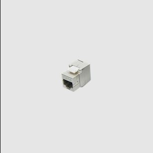 Nikomax Keystone betét STP, CAT5e, RJ45/8P8C, T568A/B, 180°-os, szigetelt, fém (NMC-KJSD2-ET-MT)