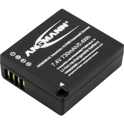 DMW-BLG10E Panasonic kamera akku 7,4V 730 mAh, Ansmann (1400-0063)