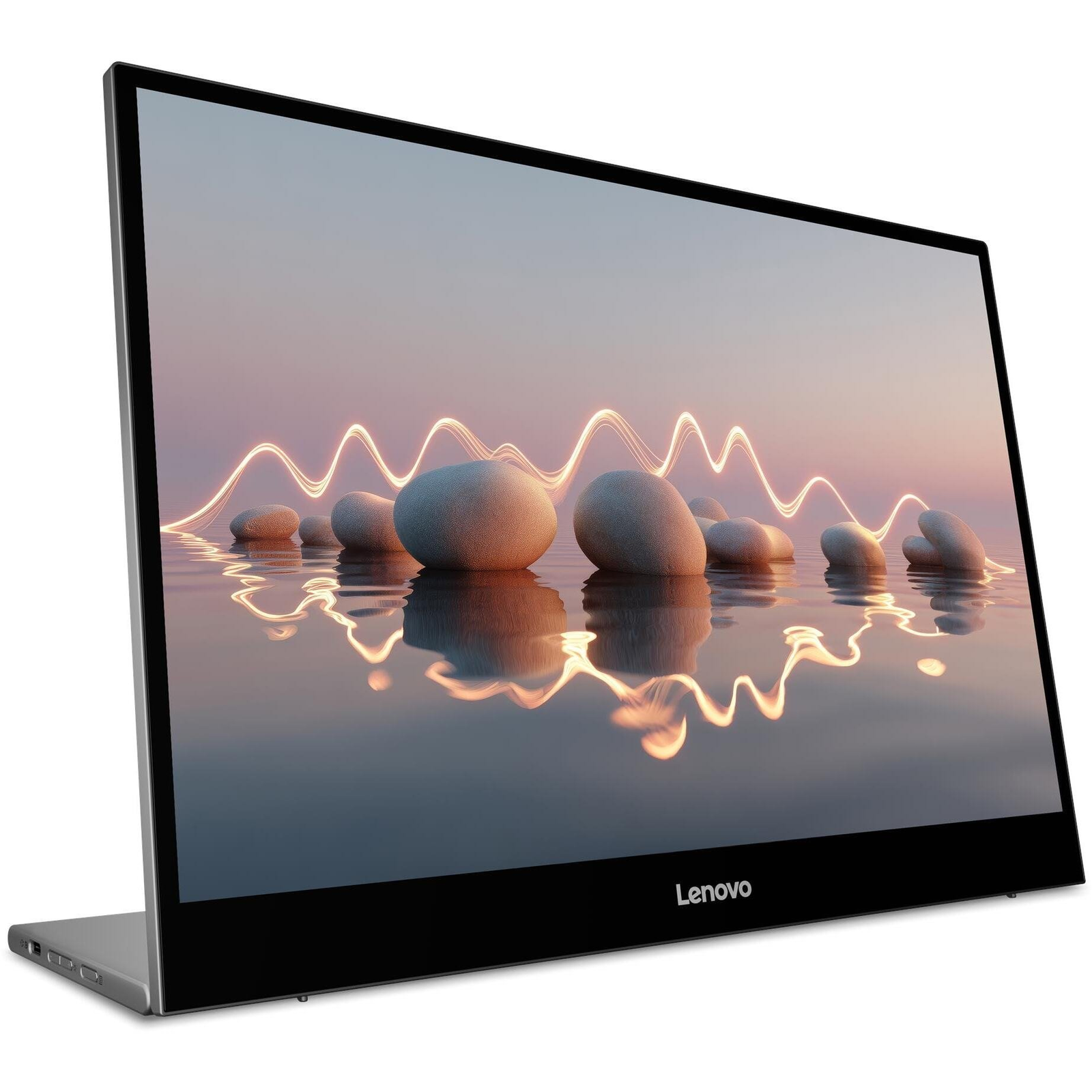 Монитор Lenovo L16 — 68F4UAC1WL, черно-сив