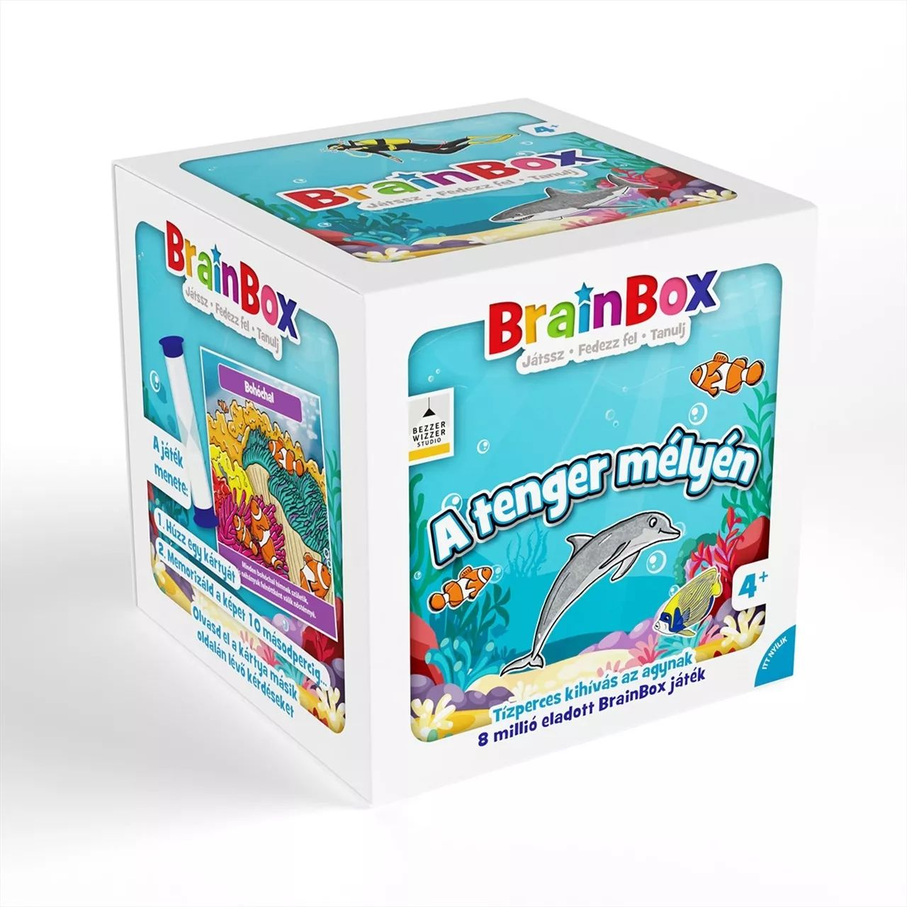Brainbox A tenger mélyén társasjáték memóriafejlesztő kártyajáték (13624)