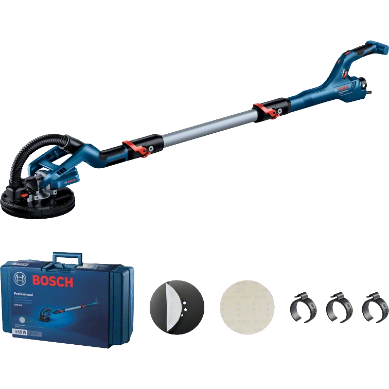 Bosch GTR 55-225 Gipszkarton csiszoló 910 RPM Fekete, Kék 550 W (06017D4000)