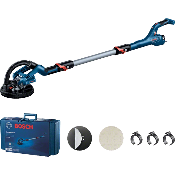 Bosch GTR 55-225 Brúska na sadrokartón 910 ot/min Čierna, Modrá 550 W