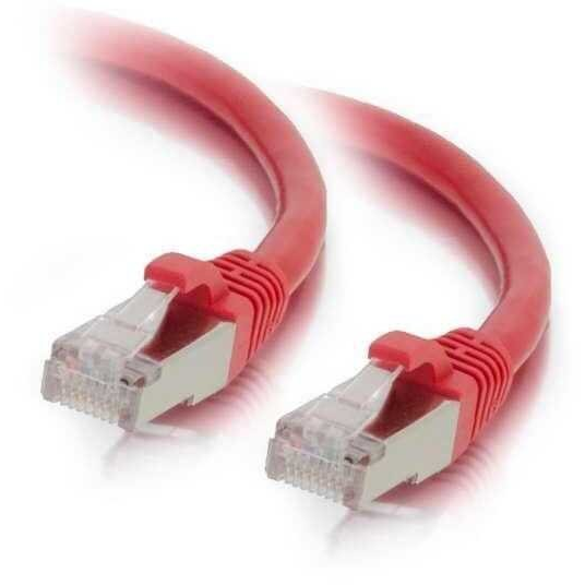 CAT6A S/FTP 5.0m, Red, Patch
