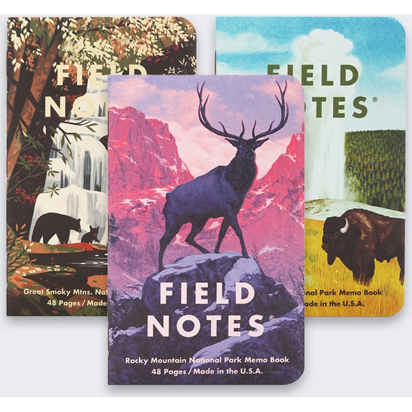  Ravensburger Notes Field Notes Parki Narodowe USA Rocky Mounta
