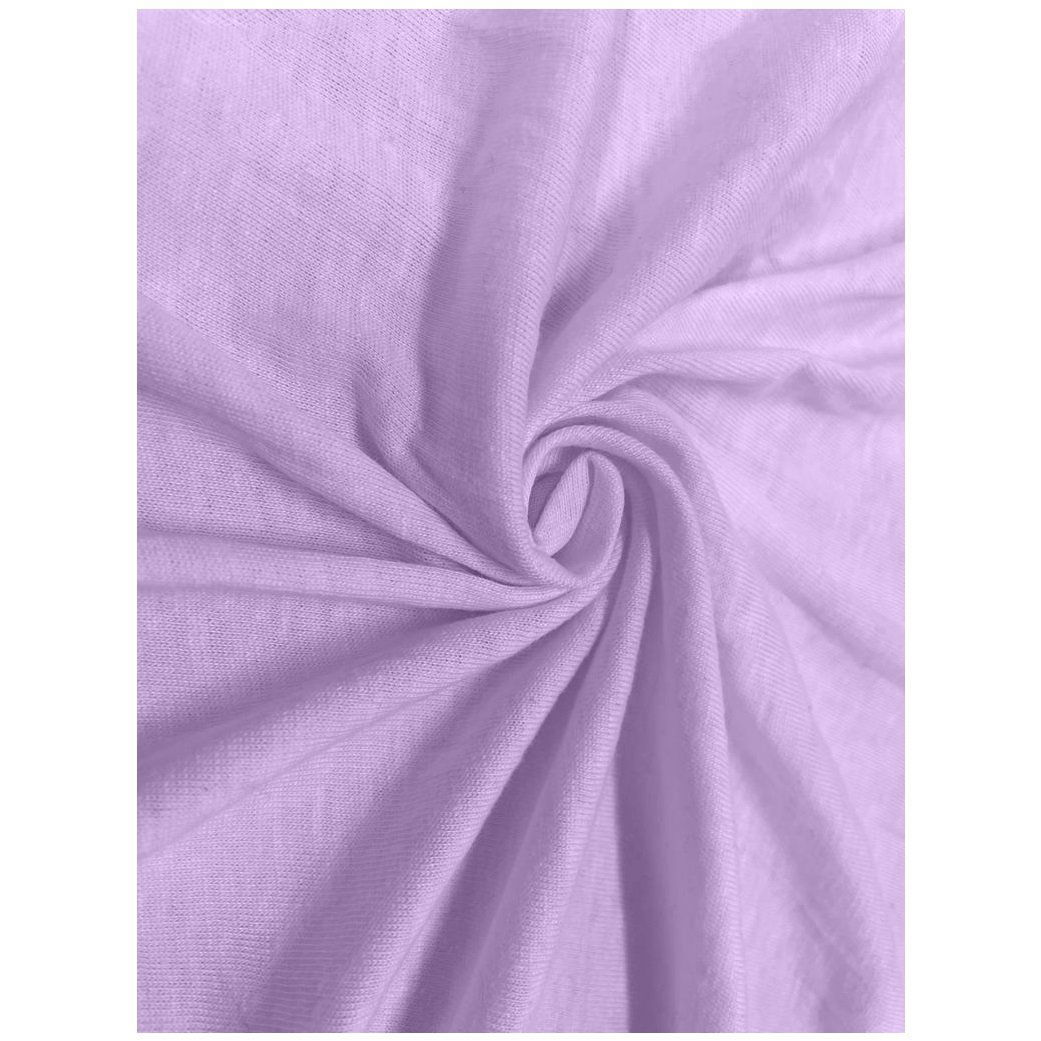 Kaptan Jersey lepedő STANDARD 90 × 200 cm, világoslila (5693222072-010)
