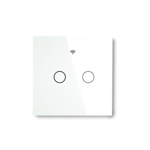 SMARTZILLA Tuya WIFI okos kapcsoló 2 csatornás beépíthető (2046432) (smart2046432)