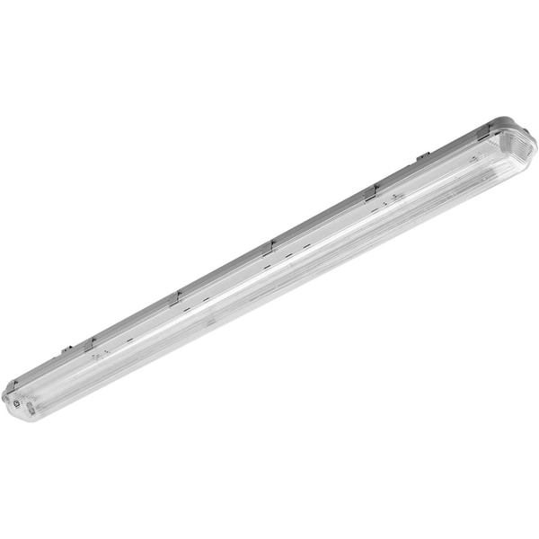 GTV Armatúra LED Fénycsőhöz - Por-Páramentes, G-Tech, T8 LED-J, G13, 1X150, Ip65, Abs/Ps, Szürke