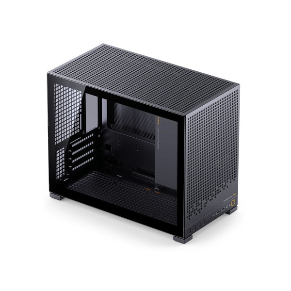 Számítógépház Jonsbo D32 PRO Fekete PC Ház, Mini Ház, mATX, Edzett Üveg - Fekete