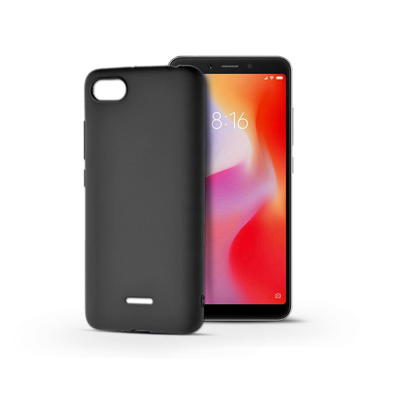 Haffner PT-4646 Soft Xiaomi Redmi 6A Szilikon Hátlap - Fekete (PT-4646)