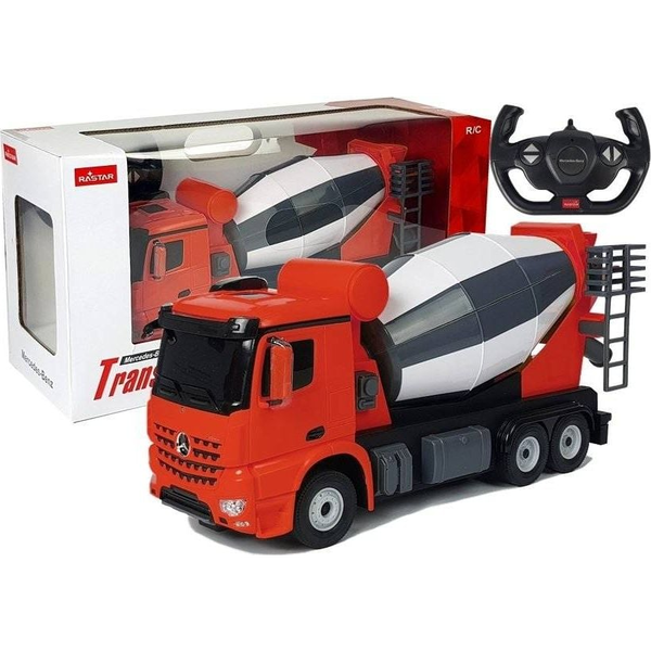 R/C Mercedes-Benz Arocs Rastar 1_14 Piros, Távirányítóval