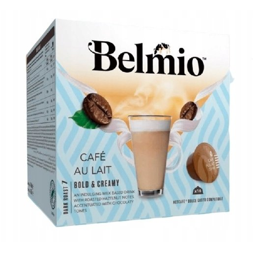 Kapsułki do Dolce Gusto zamienniki Belmio Café au Lait 16 sztuk