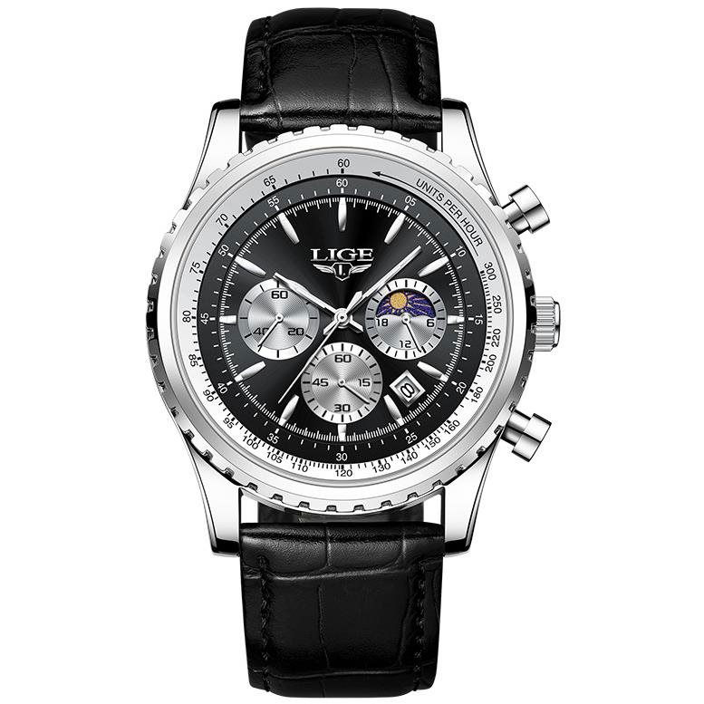 Lige Man 8989-7 silver black (19913)