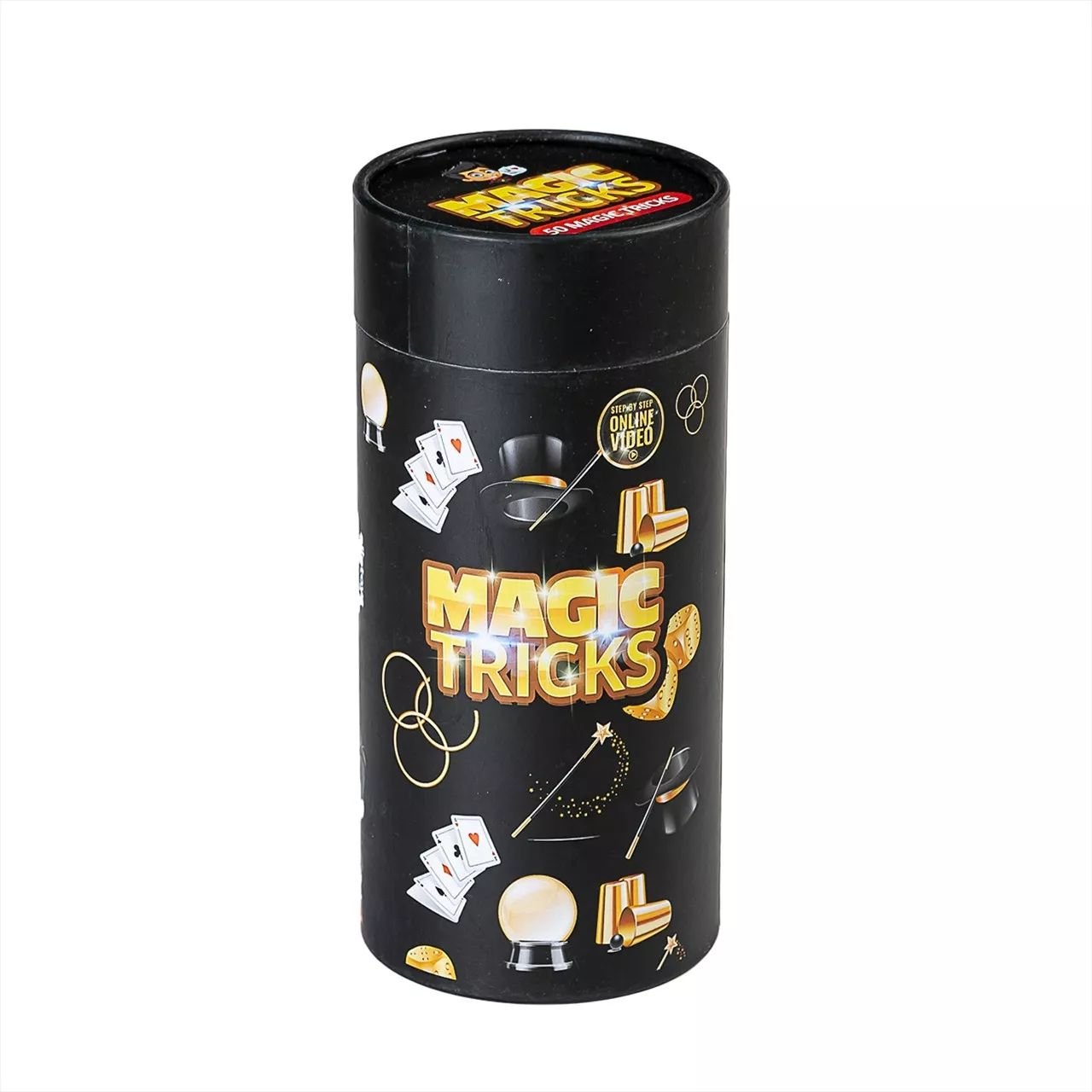 Magic City Bűvész készlet hengerben - Fekete (708324)