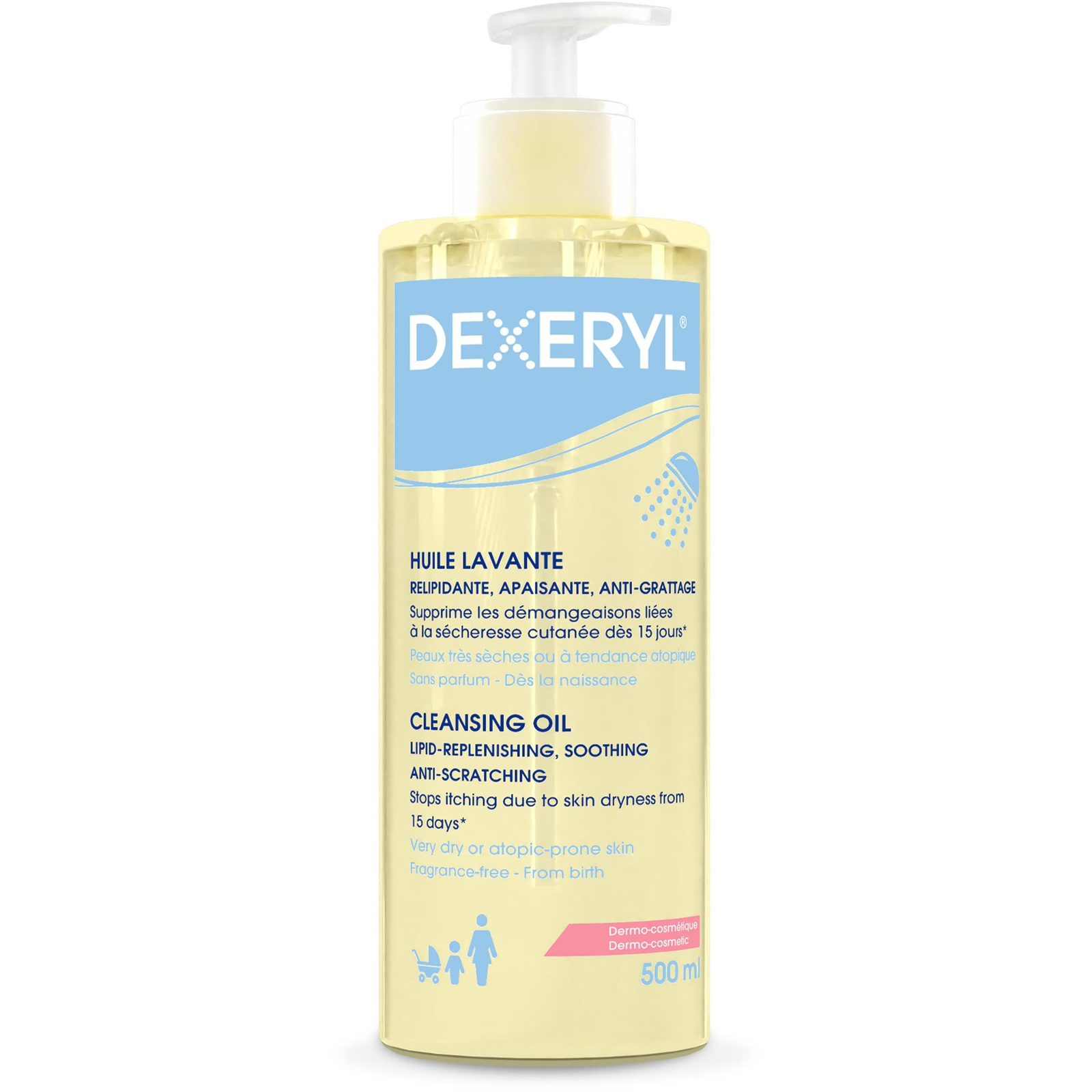 DEXERYL Fürdőolaj 500 ml (3573994007005)