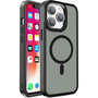Armor Mágneses iPhone 14 Plus Magsafe Color Matt Tok - Fekete