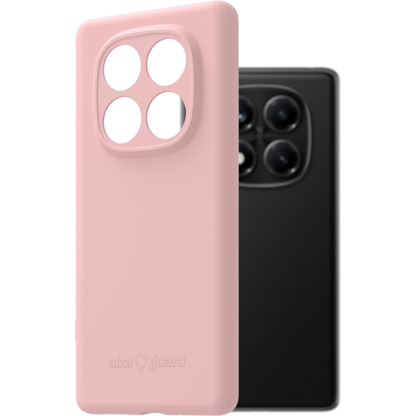 AlzaGuard Matte Case Xiaomi Redmi Note 14 Pro rózsaszín TPU tok (AGD-PCT444P)