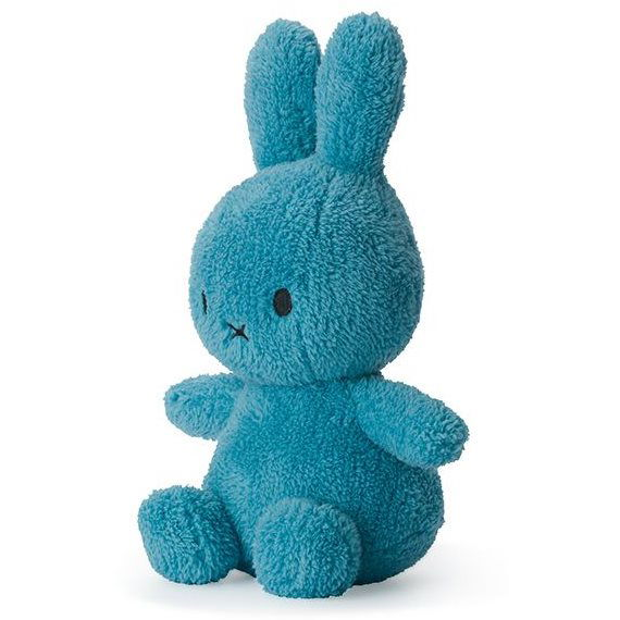 Miffy Sitting Terry Ocean Blue 23cm (8719066007442)