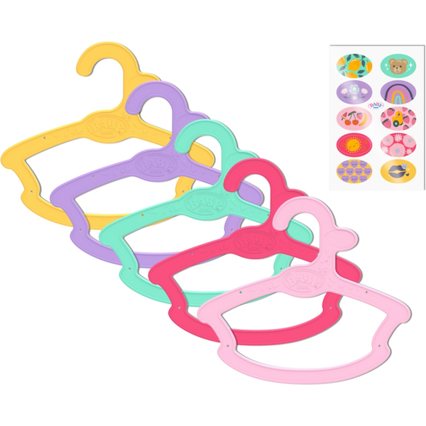 BABY born Hanger, 5 pack 43cm Dukkebøjle