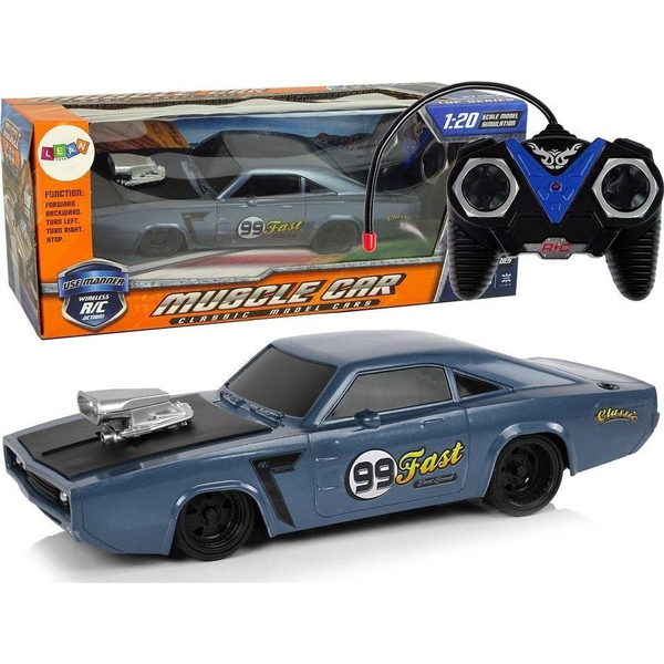 Távirányítású Kisautó - 1:20, 27 Mhz, Szürke