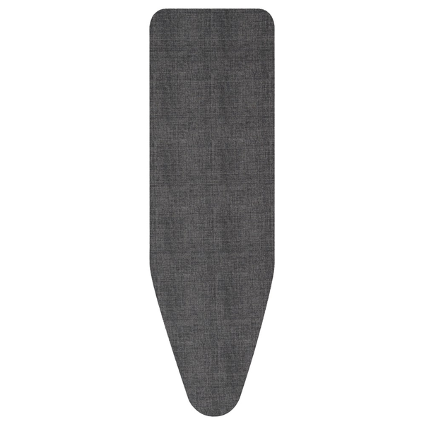 BRABANTIA Ironing Table Perfect Fit Covers vasalódeszka huzat. 1350x450mm - D méret. felső réteg - huzat + 2mm hab alátét. farmer fekete - 134043