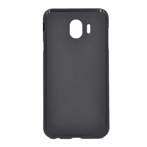Szilikon telefonvédő (matt) FEKETE [Samsung Galaxy J4 (2018) SM-J400F] (5996457781614)