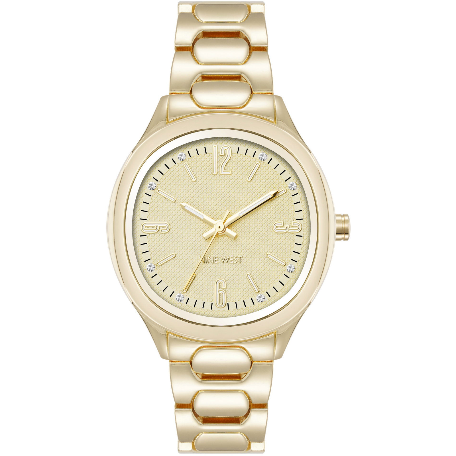 Nine West női kerek karóra NW/3330CHGB (086702763818)