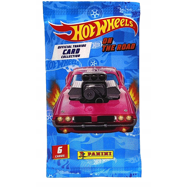 PANINI HOT WHEELS SASZETKA Z KARTAMI