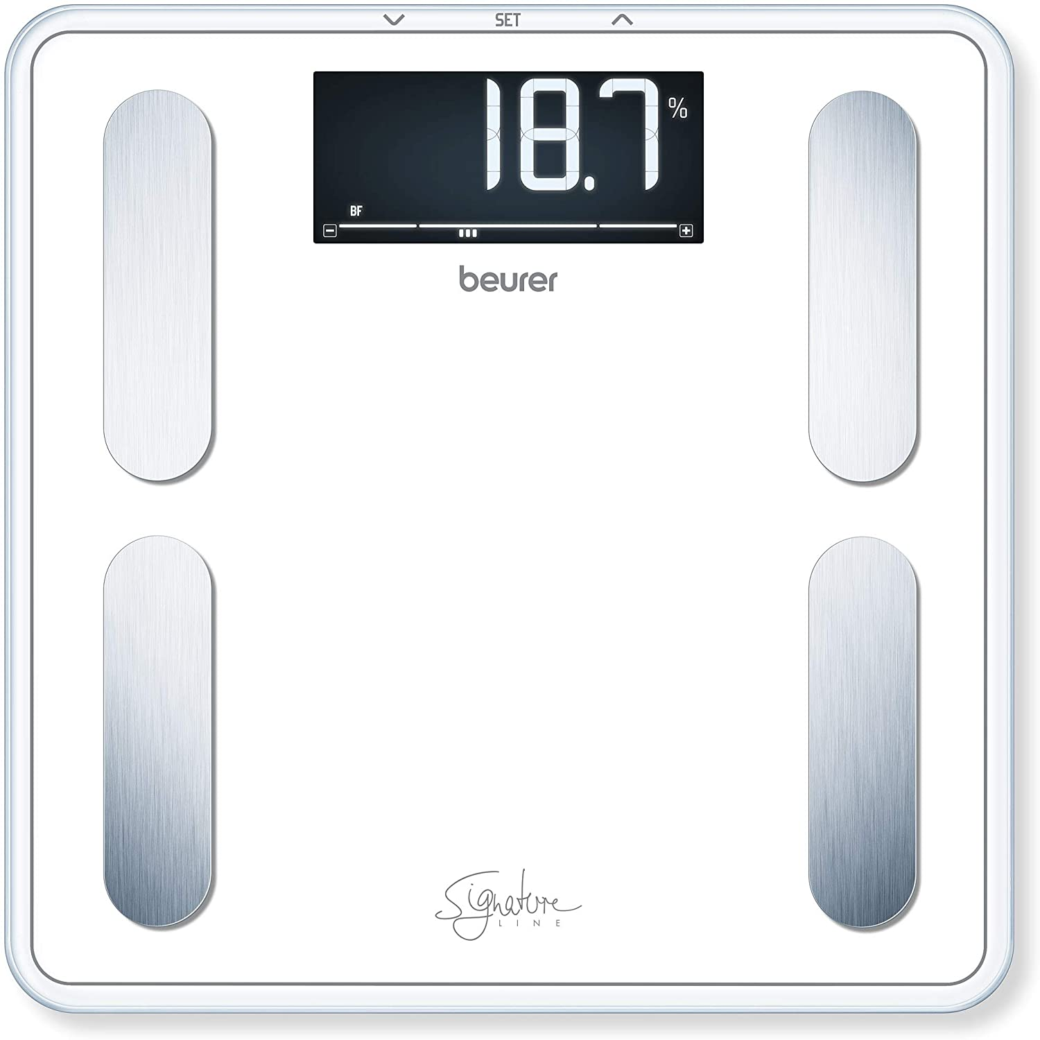 Beurer BF 400 Signature Line digitális személymérleg - Fehér (735.75)