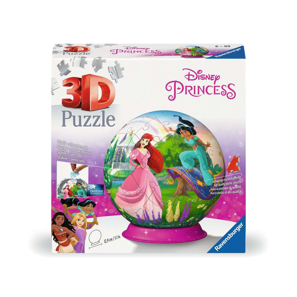 Ravensburger Disney hercegnők - 73 darabos 3D puzzle (11579)