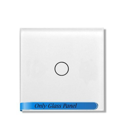 SMARTZILLA moduláris üveg panel kerethez, 1 csatornás kapcsolóhoz fehér (2039101) (smart2039101)