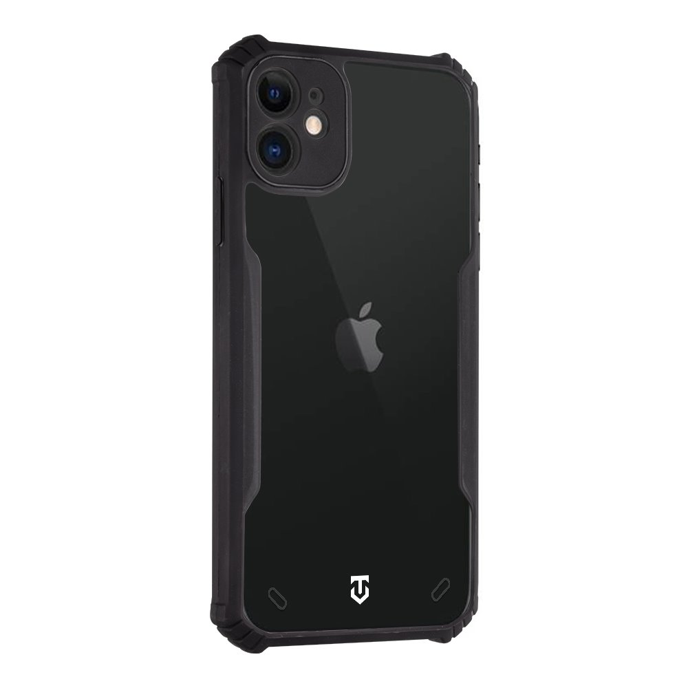 Tactical Quantum Stealth Apple iPhone 11 Tok - Átlátszó/Fekete (57983116296)