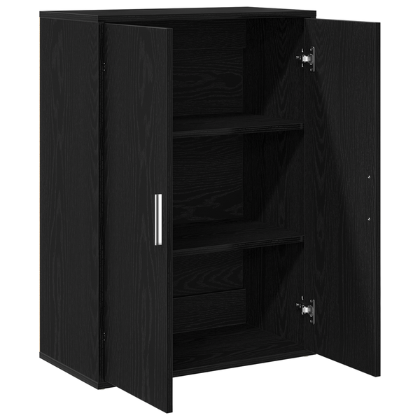 Dulap, stejar negru, 60x31x84 cm, lemn prelucrat