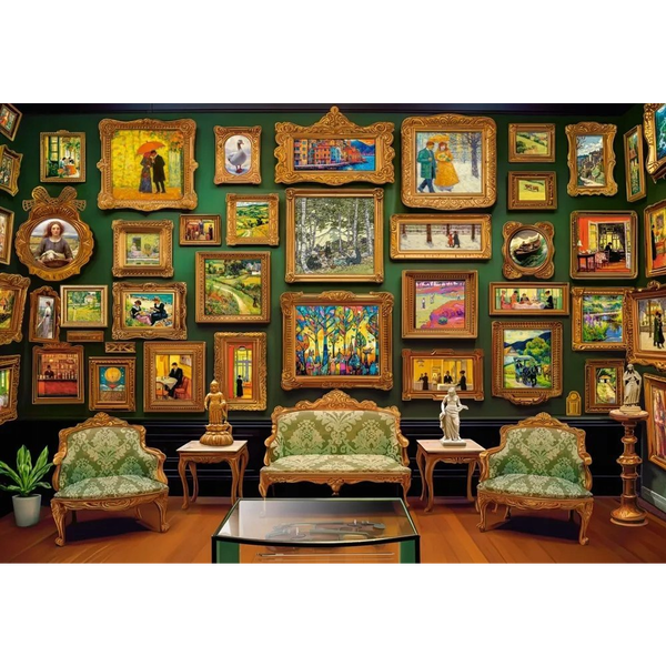 Castorland 1000 darabos Puzzle - Művészeti Galéria