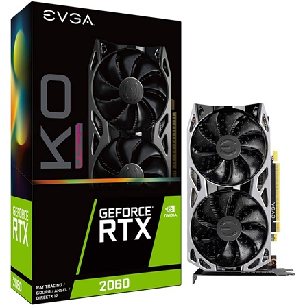 EVGA GeForce RTX 2060 KO Ultra Gaming 6GB GDDR6 192bit