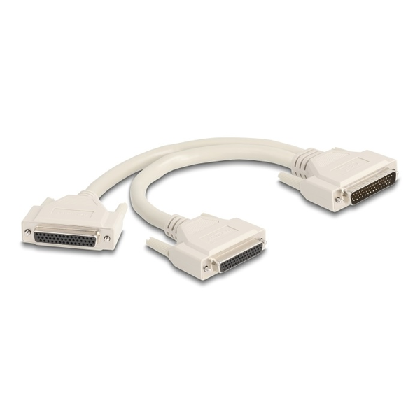 DELOCK Adapter Y-Kab Spi D-Sub HD 44pin st.zu 2xD-sub 44Pin