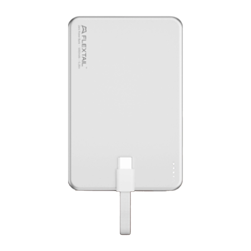 Външна батерия Flextail Zero 5000 mAh, сребриста