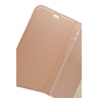 Калъф Cellect iPhone SE 2022/2020/8/7 със странично отваряне, Rosegold