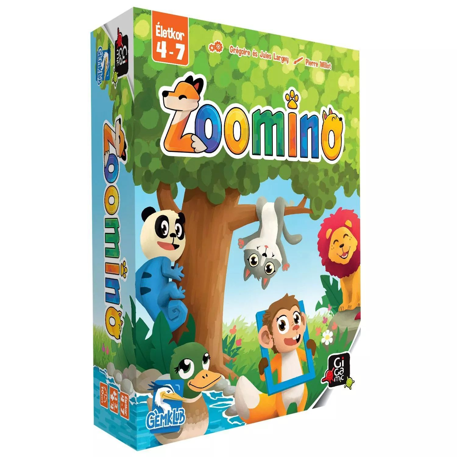 Zoomino kisállat kirakós Családi társasjáték (GIG34563)