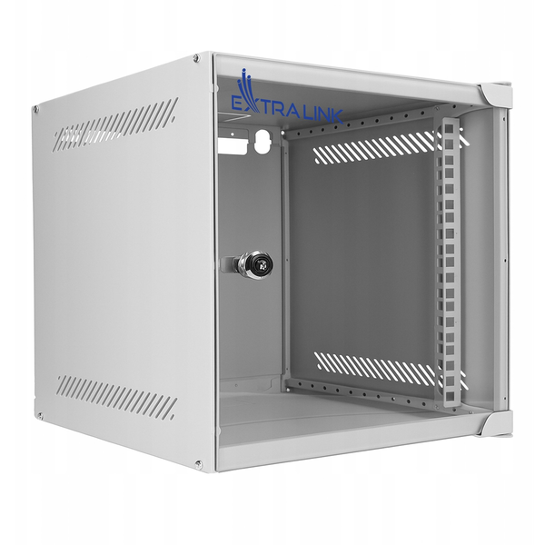 EXTRALINK LITE 6U 10" 280X310 WALL-MOUNTED RACKMOUNT CABINET GRAY
