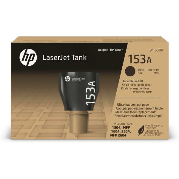 HP 153A Black Original LaserJet Tank Toner Reload Kit tonerová náplň 1 kusů Originální Černá