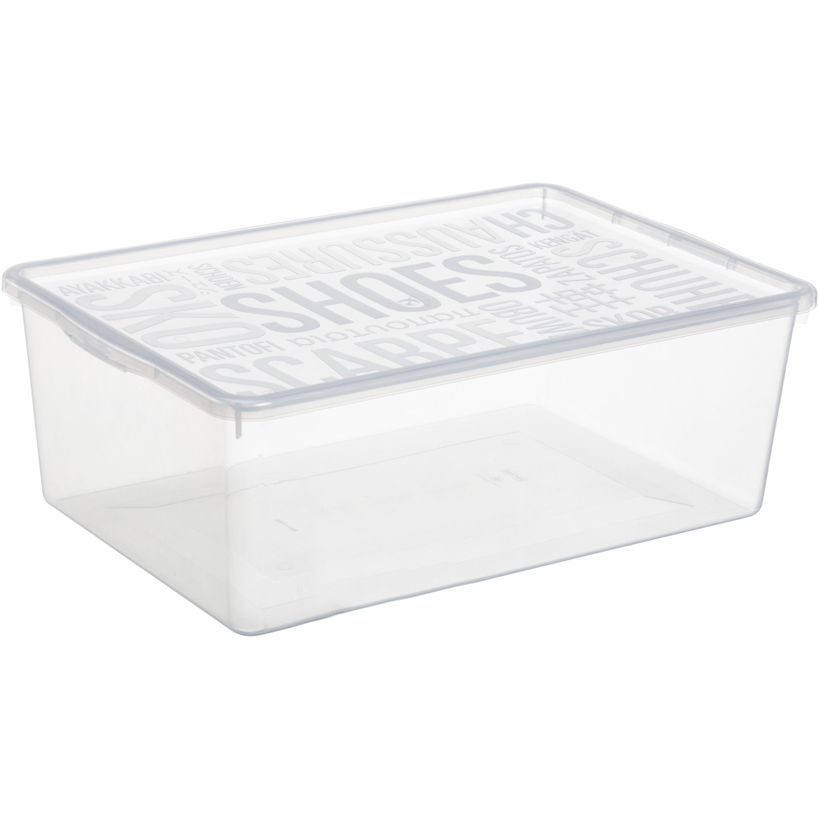 Plast Team Basic Shoe Box Cipőtároló doboz, 25,7×38,5×13,3 cm, L (19820800)