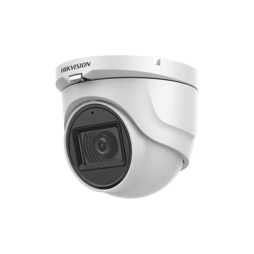 Hikvision DS-2CE76H0T-ITMFS(2.8MM) 5 MP THD fix EXIR, OSD menüvel, mikrofon, koax audio 4in1 analóg turretkamera (DS-2CE76H0T-ITMFS(2.8MM))
