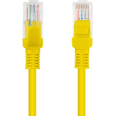 Интернет кабел Lanberg Жълт 15м