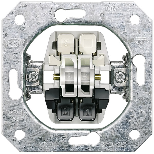 Siemens 5TA2154 elektrische schakelaar Drukknopschakelaar Meerkleurig