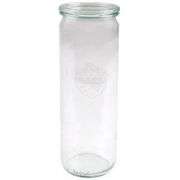 Słoik cylindryczny 600 ml z pokrywą - op. 6 szt