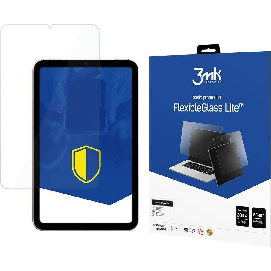3mk FlexibleGlass Lite hibrid üvegfólia 7H Apple iPad Mini 6/Apple iPad Mini 7 (5903108443623)
