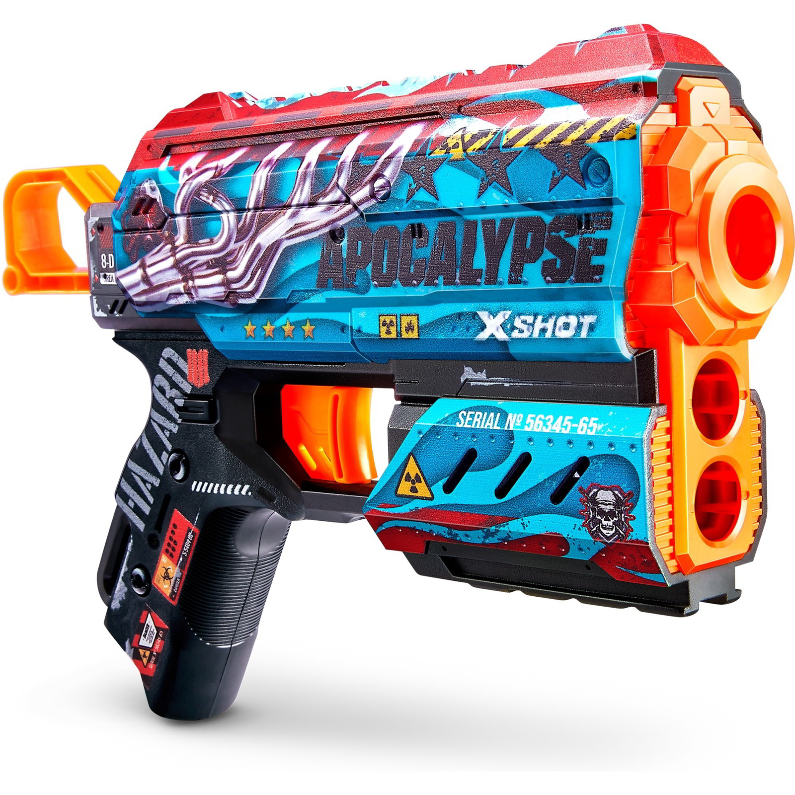 Zuru X-Shot Skins Flux Apocalypse szivacslövő fegyver (36516G)